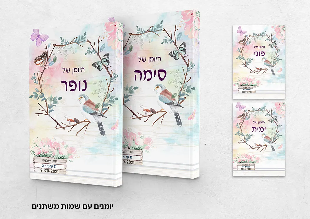 יומנים עם שמות משתנים