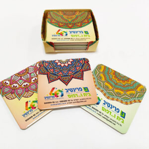 הדפסה על תחתיות לכוסות